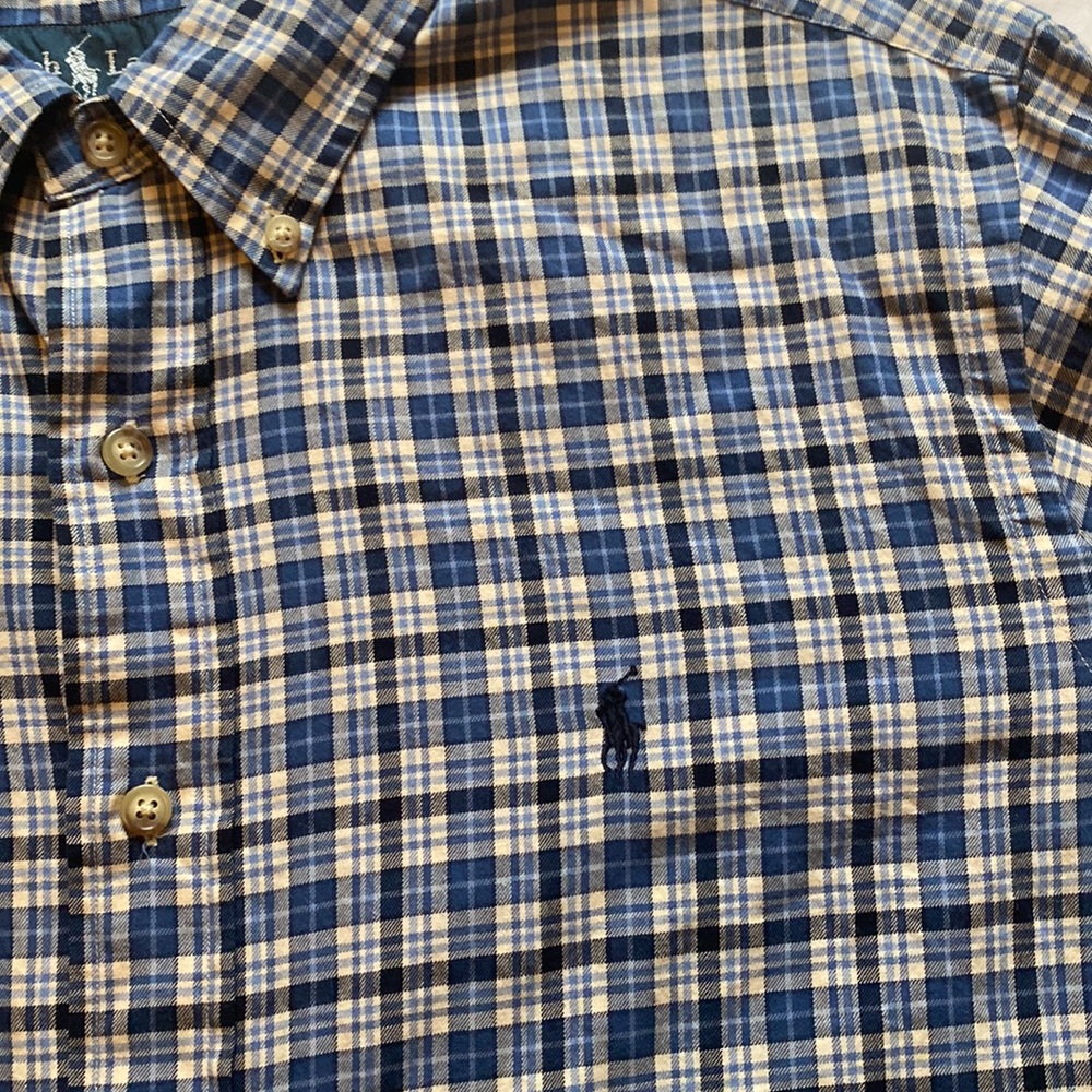 Mens Ralph Lauren Classic Fit Button Down-Size L - Picture 2 of 3